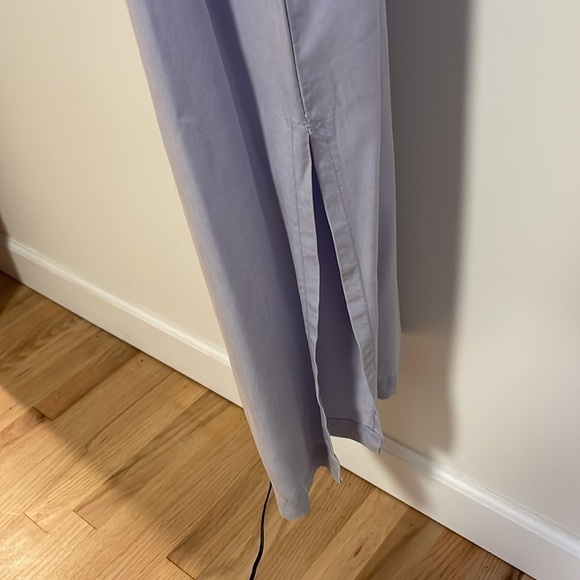 VTG 90s Bill Blass Dress Small Purple 100%Lyocell Maxi Overall Pinafore Lavender - Picture 5 of 14